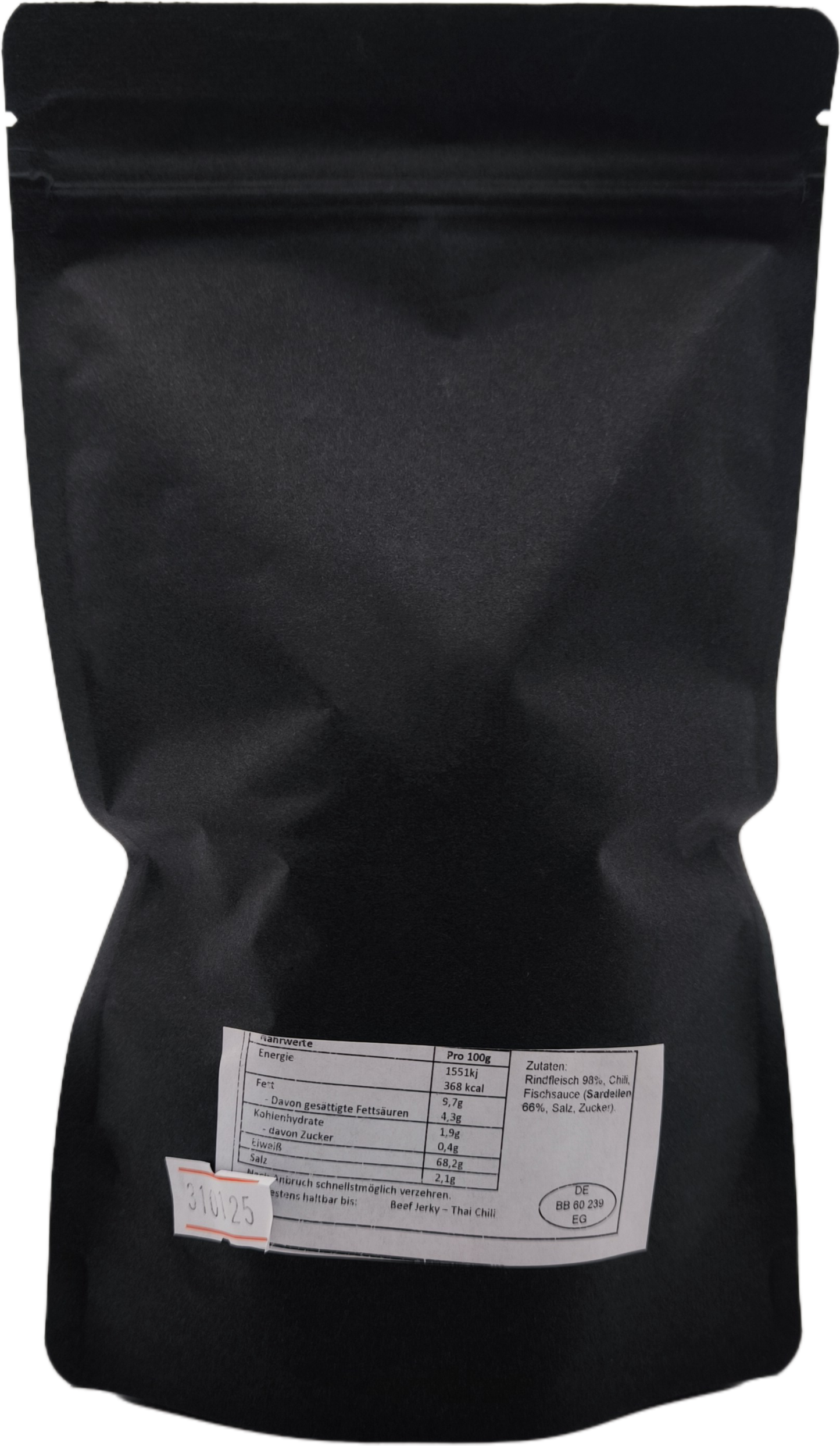 Beef Jerky - Thai Chili