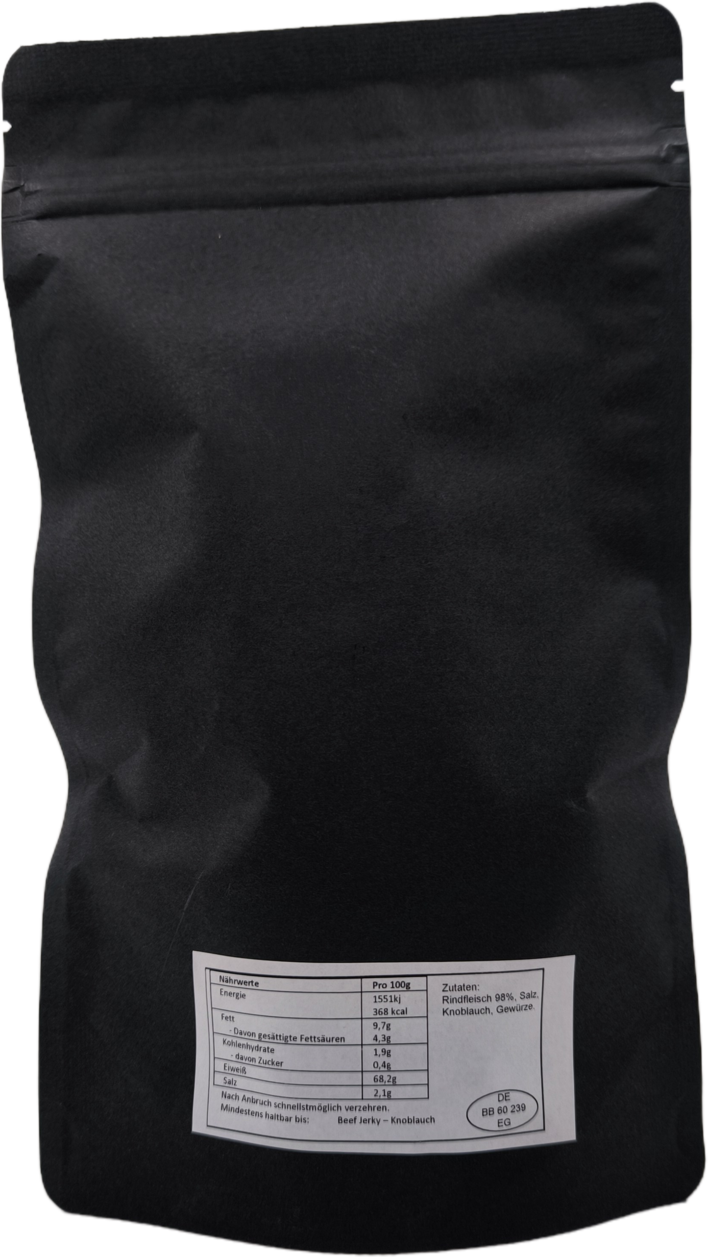 Beef Jerky - Knoblauch