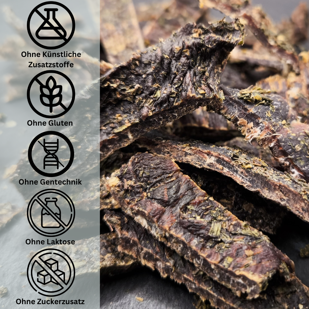 Beef Jerky Sticks - 4 Kräuter