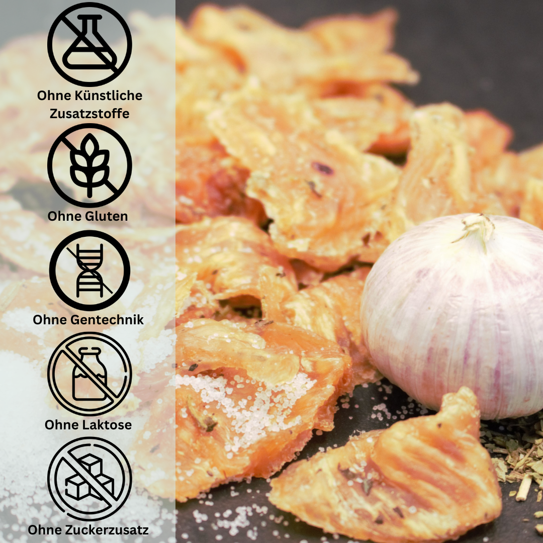 Chicken Jerky - Knoblauch