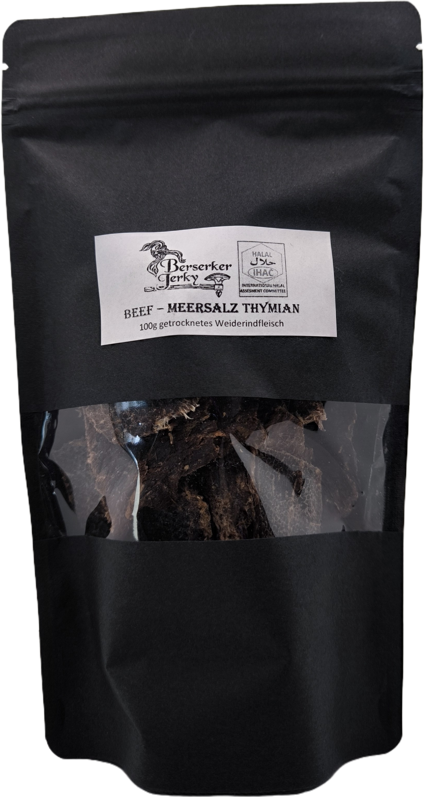 Halal Beef Jerky - Meersalz & Thymian