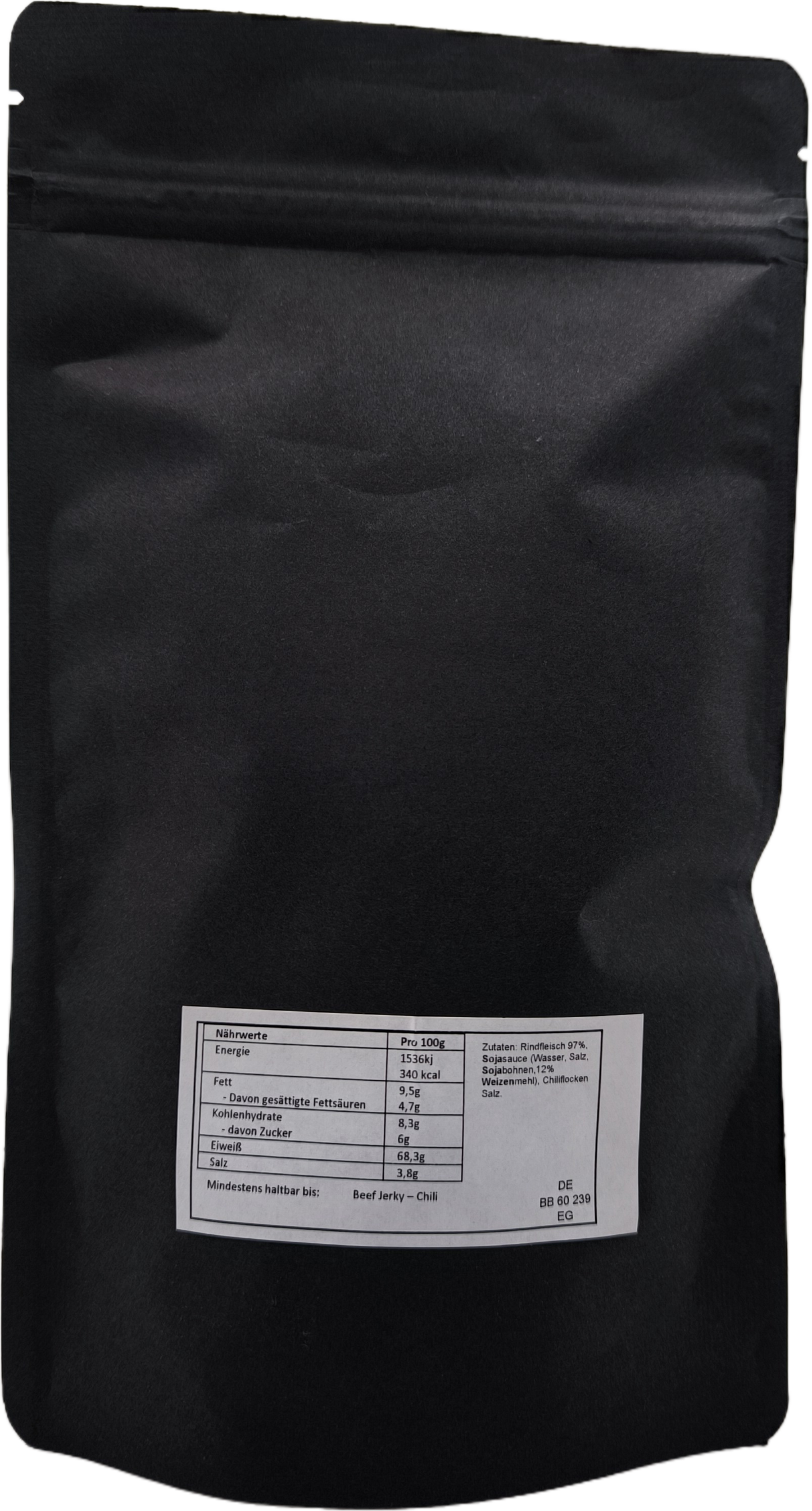 Halal Beef Jerky - Chili