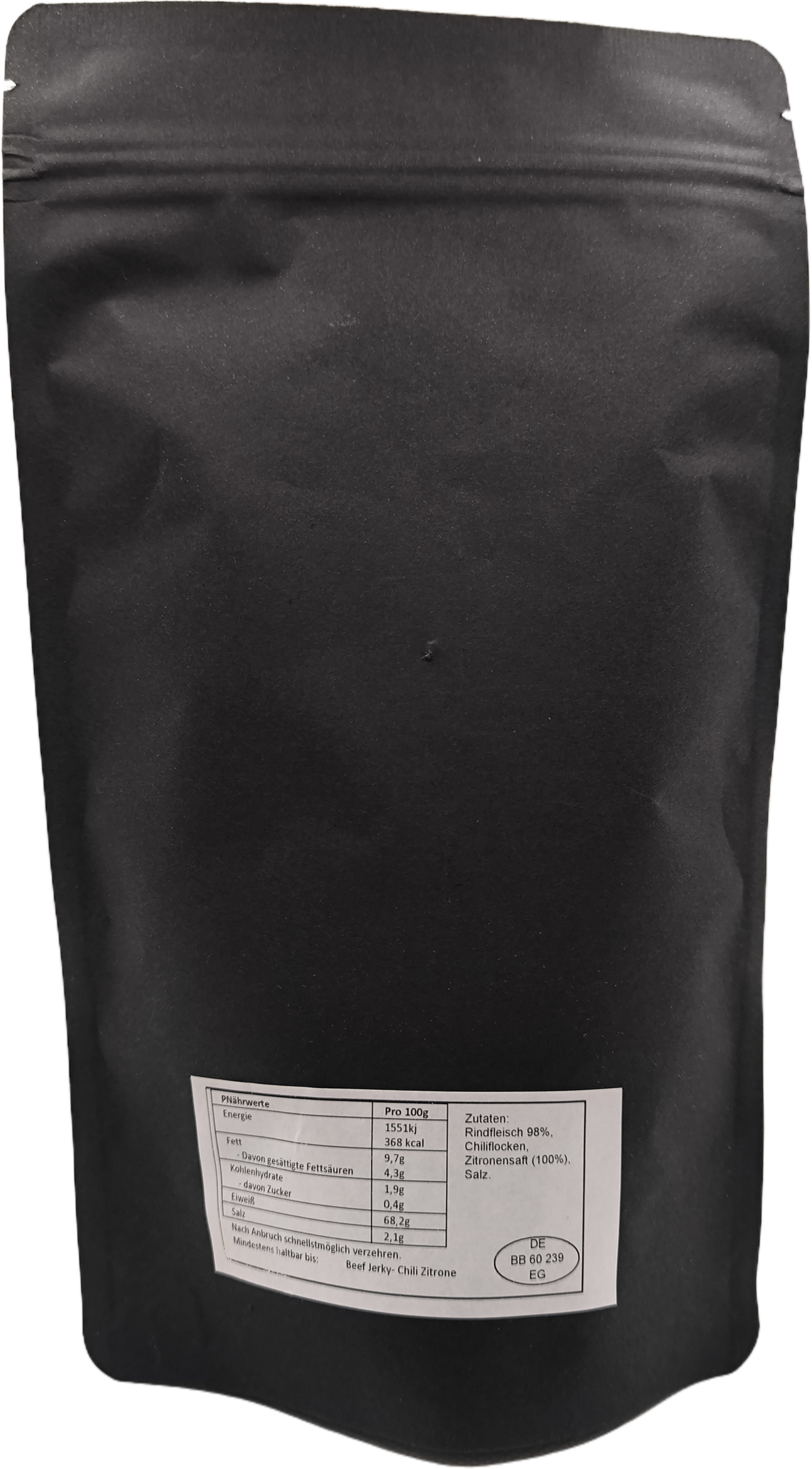 Beef Jerky - Chili Zitrone