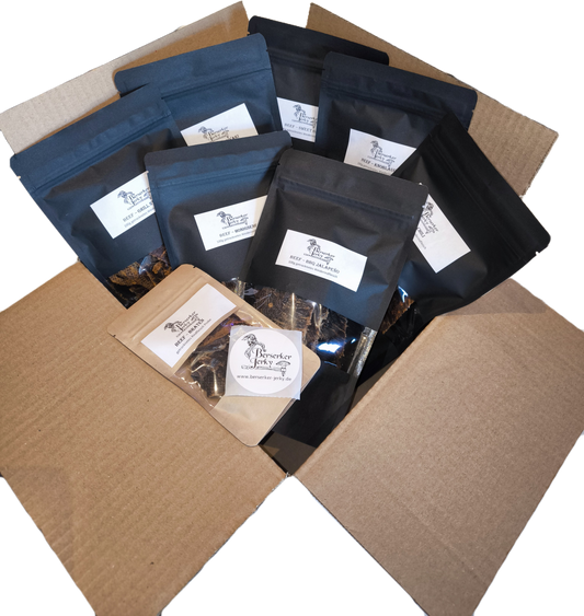 Mystery Jerky Box mit 7 Sorten + gratis Probe