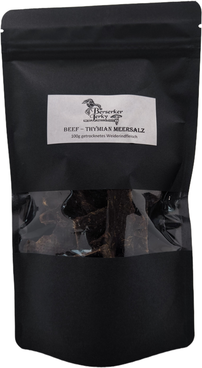 Halal Beef Jerky - Meersalz & Thymian