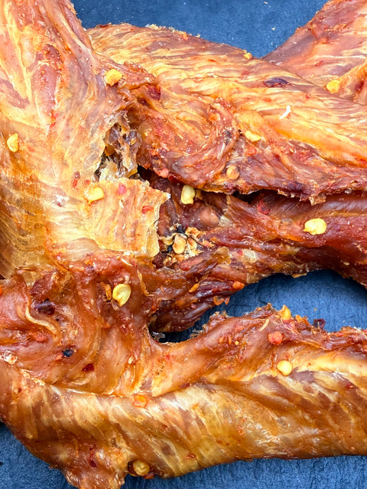 Chicken Jerky - Knoblauch Chilli