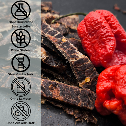 Beef Jerky Sticks - Carolina Reaper