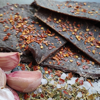 Beef Jerky - Knoblauch & Chili