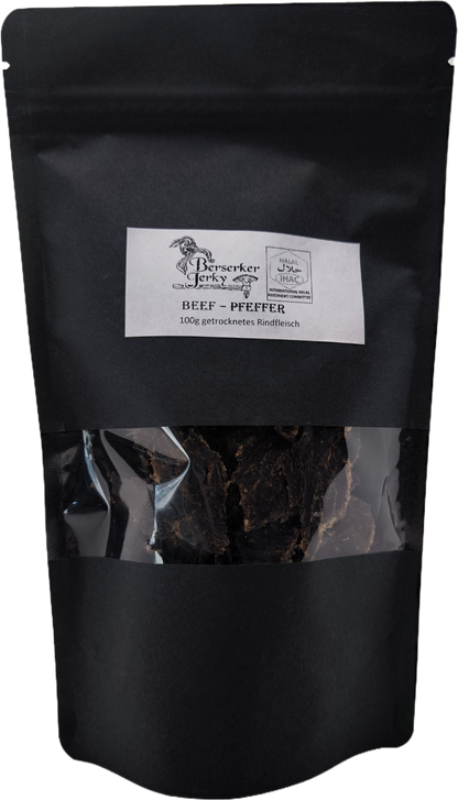 Halal Beef Jerky - Pfeffer