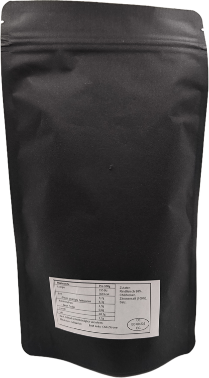 Beef Jerky - Chili Zitrone