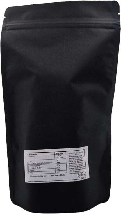 Halal Beef Jerky - Pfeffer